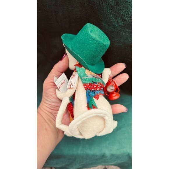 Annalee Caroler Mouse 8.5 with Lantern christmas holiday - Picture 5 of 6